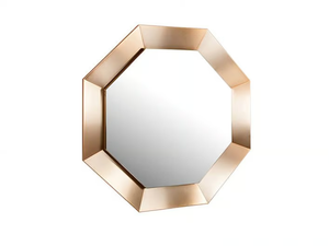 BEST WORLD - Octagonal mirror with integrated lighting _ Paolo Castelli